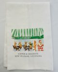 Café du Monde Christmas Towel