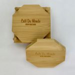 Bamboo Coaster Set