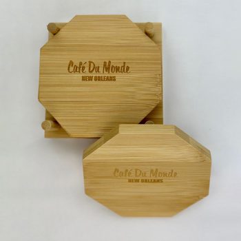 Bamboo Coaster Set