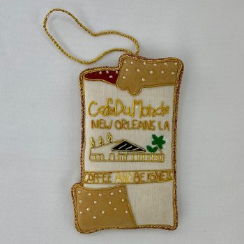 Plush Beignet Bag Ornament