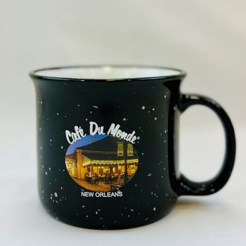 Black Camper Mug