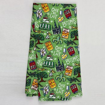 Cafe du Monde Collage Towel