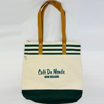 Green Stripe Tote