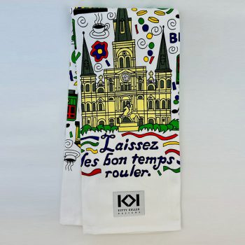 Kitty Keller-Laissez Les Bon Temps Rouler Towel