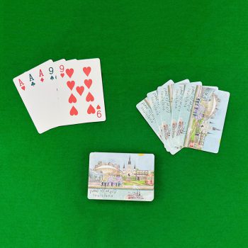 New Orleans Skyline Playing Cards