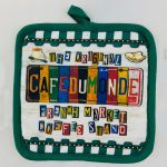 License Plate Pot Holder